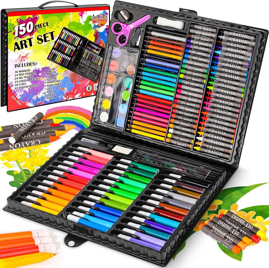 Art Supplies, 150-Pack Art Set Drawing Supplies Painting Art Kits